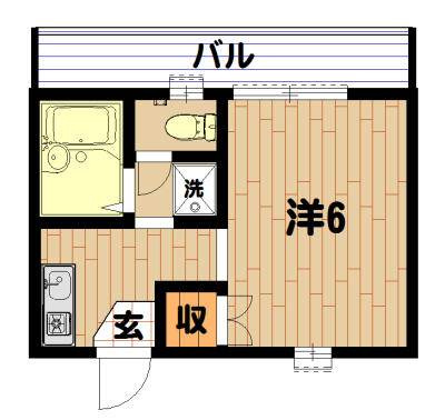 【間取り】 | リバティー白楽