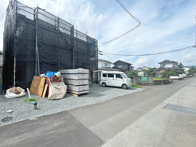 新築戸建・新築建売　相馬市中野第7　第一小・向陽中の前面道路含む現地写真