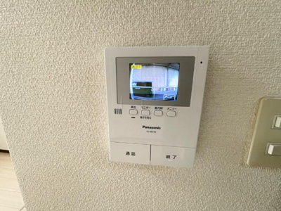 【セキュリティ】 | パープルメゾンⅡ | カメラ付インターホン