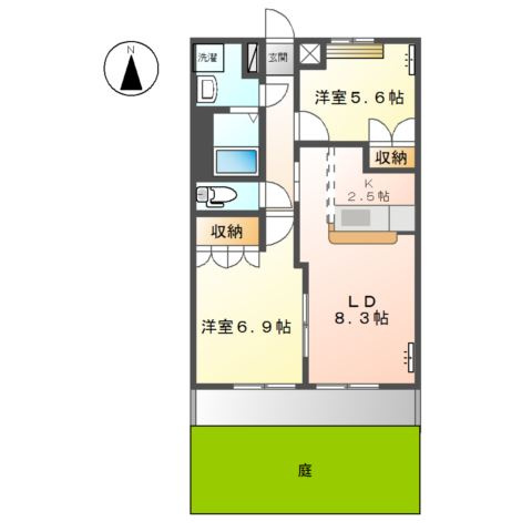 【間取り】 | ベル　メゾン