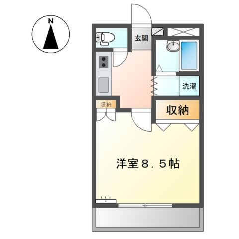 【間取り】 | マンションアーク弐番館