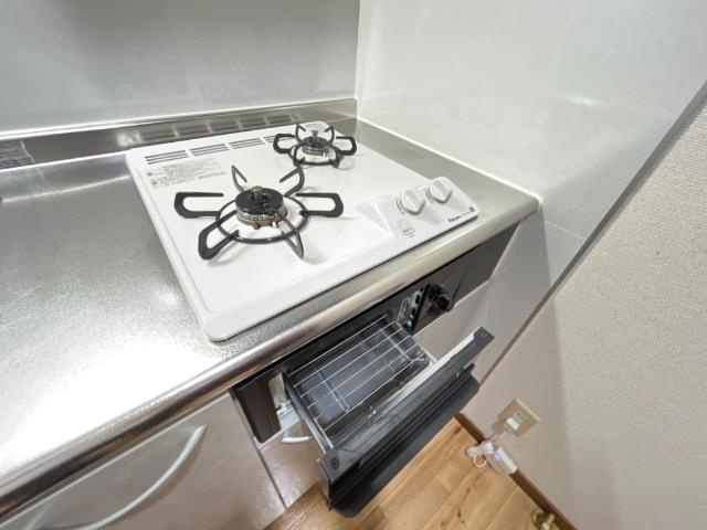 【キッチン】 | グランチェスタ | 2口ガスコンロ（グリル付）