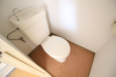 【トイレ】 | メゾンMK神田 | 清潔感のあるトイレです
