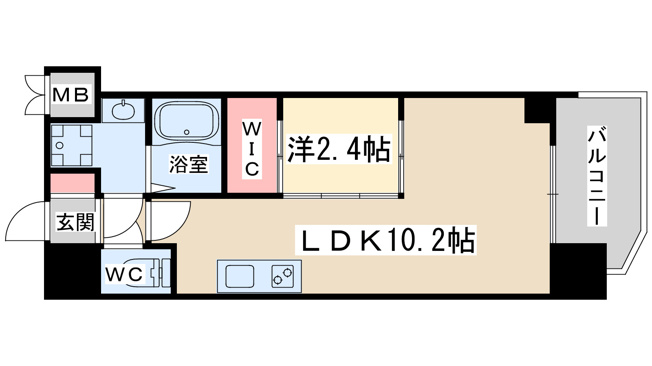 【間取り】 | セレニテ本町東リアン