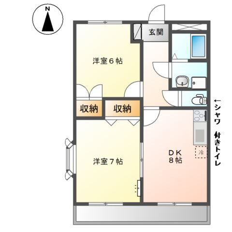 【間取り】 | サンコート土田