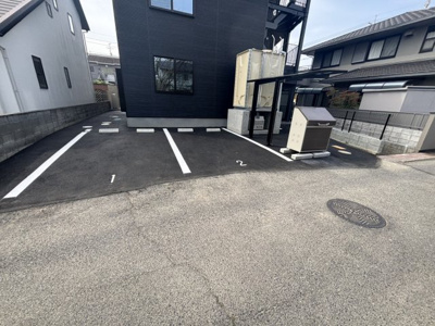 【駐車場】 | 下伊福アパート | 駐車場です