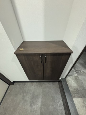 【玄関】 | 下伊福アパート | シンプルで使いやすい玄関です