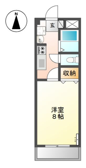 【間取り】 | カスティージョ　Ⅱ
