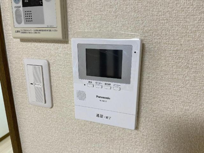 【セキュリティ】 | ファインヴィーブル参番館 | カメラ付インターホン
