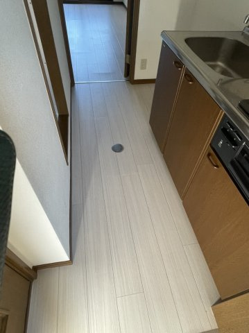 ハイツ八之坪の玄関|落ち着いた玄関です