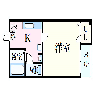 【間取り】 | ハイエスト田町