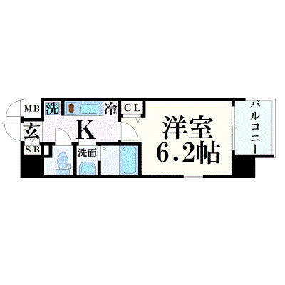 【間取り】 | プレサンス岡山駅前