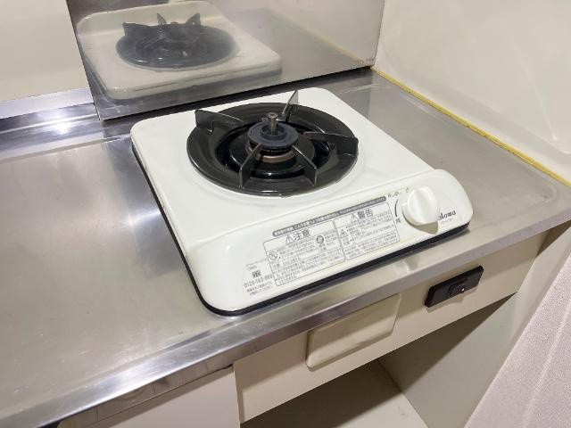 メゾンあさひのキッチン|一口ガスコンロ