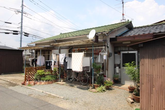 【庭】 | 福富東貸家 | 簡単な家庭菜園も楽しめるお庭です
