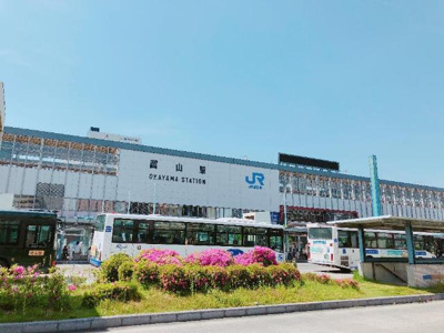 【周辺】 | ルミエール | 岡山駅(JR　山陽新幹線)まで1,064ｍ