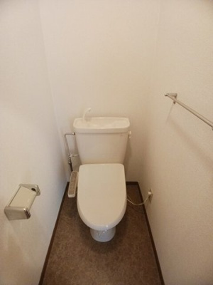 【トイレ】 | サンヒルズ横井上 | シンプルで使いやすいトイレです