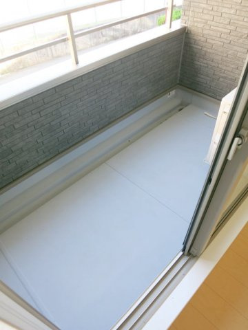 リバーサイド稲熊のバルコニー
