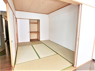 【その他】 | ライオンズマンション岡山南 | 和室（約6.0畳）・押入　※2025年4月撮影