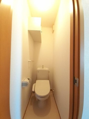 【トイレ】 | ルージュ | ゆったりとした空間のトイレです