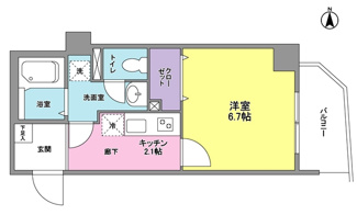 【間取り】 | ロハス旗の台
