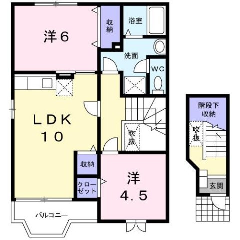 【間取り】 | カーサ　Ｂ