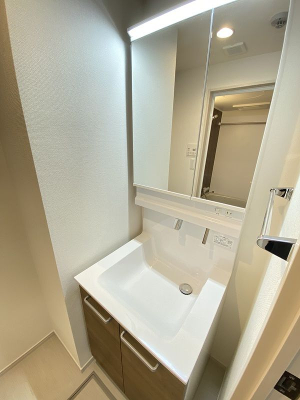 昭島市玉川町３丁目の賃貸マンションの独立洗面台