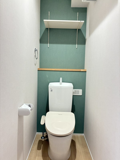 【トイレ】 | ユアメゾン益野　Ｂ | 落ち着いたトイレです
