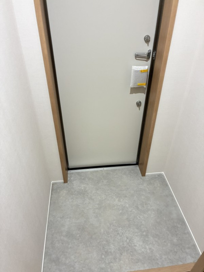【玄関】 | ユアメゾン益野　Ｂ | シンプルで使いやすい玄関です