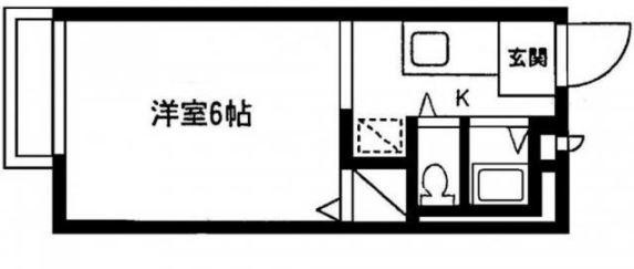 【間取り】 | メゾンアリスト | バストイレ別！