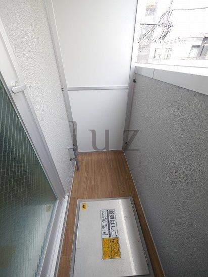 ランドブルーのバルコニー
