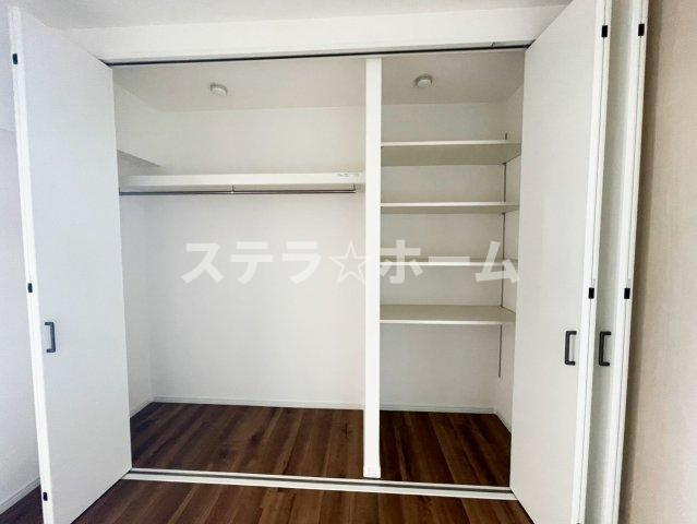 アービング鶴見緑地公園の収納|収納のためのスペースです