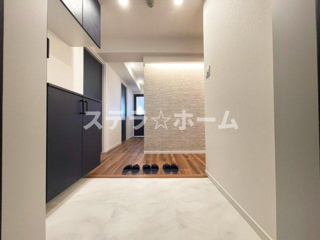 アービング鶴見緑地公園の玄関|ゆったりとした玄関です