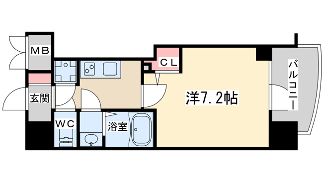 【間取り】 | セレニテ本町東リアン