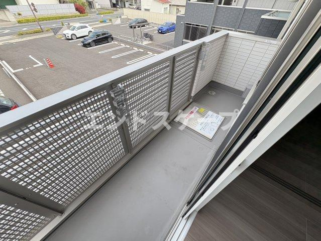 D-ROOM紅雲町Bのバルコニー|高崎、前橋のお部屋探しはエンドスケープまで！お客様の理想お聞かせ下さい♪