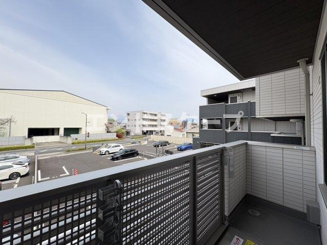 D-ROOM紅雲町Bのバルコニー|高崎、前橋のお部屋探しはエンドスケープまで！お客様の理想お聞かせ下さい♪