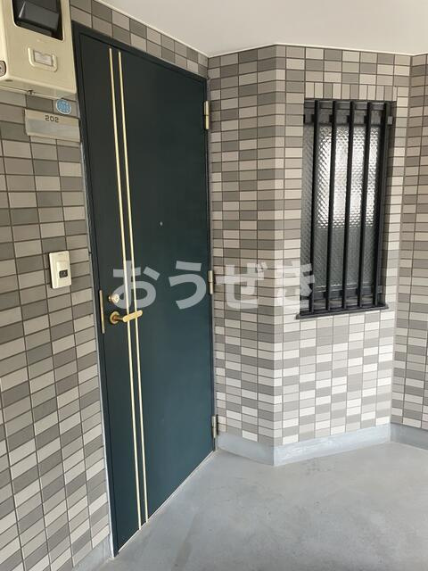 エクセル天王町の玄関