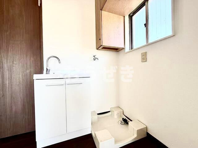 通町マンションの洗面所