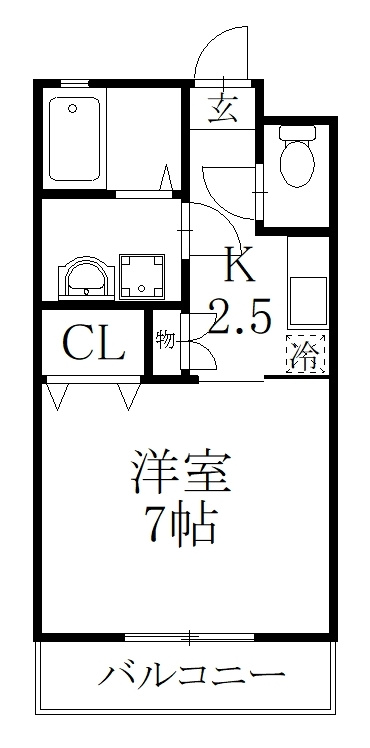 【仲介手数料：50％OFF】対象物件！の間取り