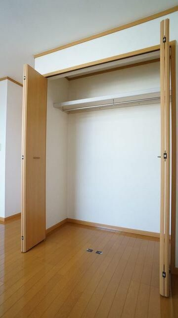 松戸市新作のアパートの収納