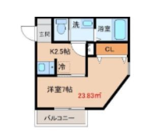 グラウハイムの間取り