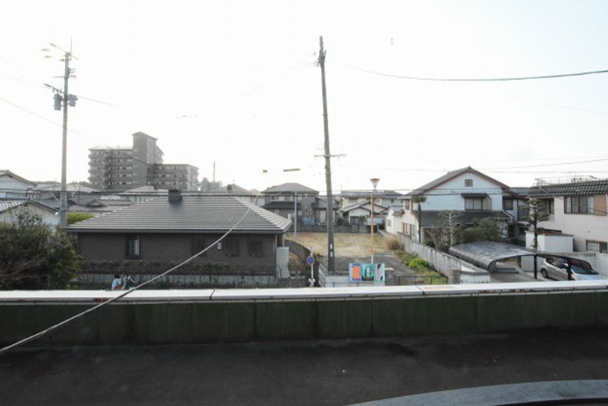 オアシスビルのバルコニー