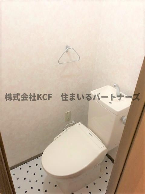 バティール西小森野B棟のトイレ|落ち着いたトイレです