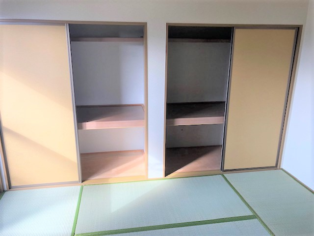 バティール西小森野B棟の収納|たっぷりとした収納スペースです