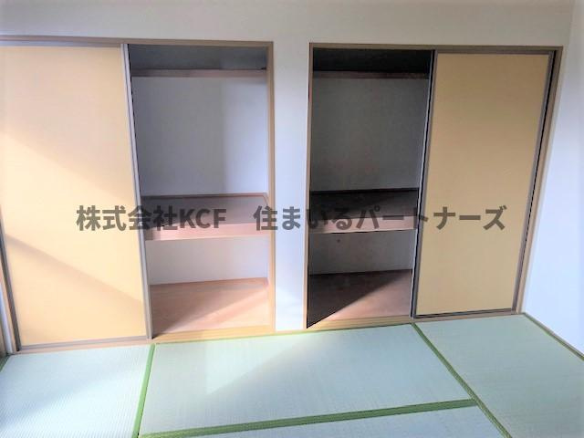 バティール西小森野B棟の収納|たっぷりとした収納スペースです