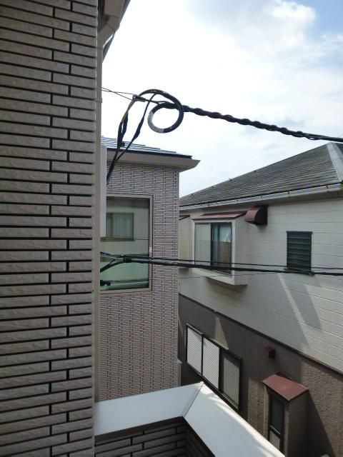 メヌエット奥沢のバルコニー