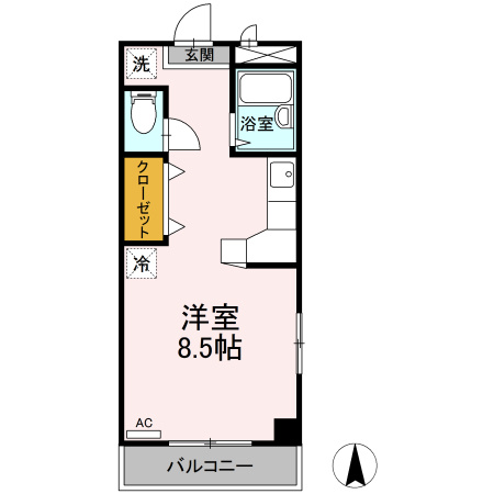 アトリエの間取り