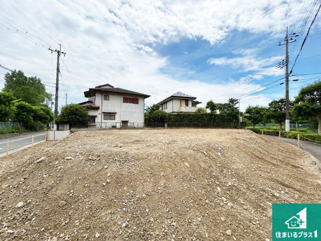 ●29(土)30(日)現地案内可能！　奈良市東登美ヶ丘　全2邸の外観|建築中ですが現地を見ると分かる事もございますので、ぜひ一度現地をご覧ください。
