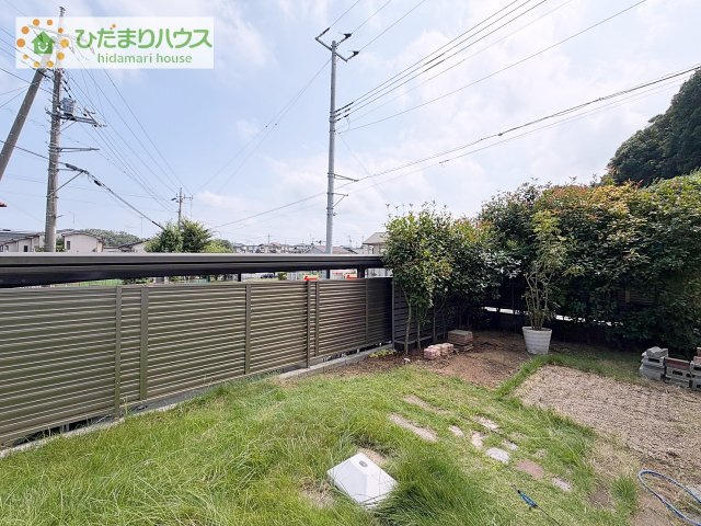 【庭】 | 取手市ゆめみ野5丁目　中古戸建 | 広々したお庭です。