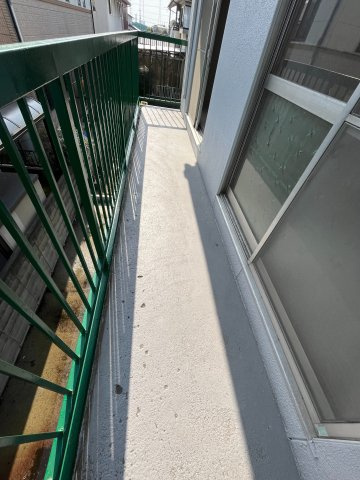 江崎コーポのバルコニー