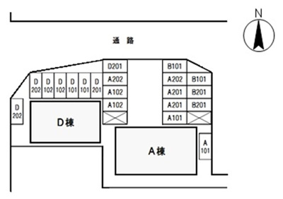 【区画図】 | ベルエポックＫ　A